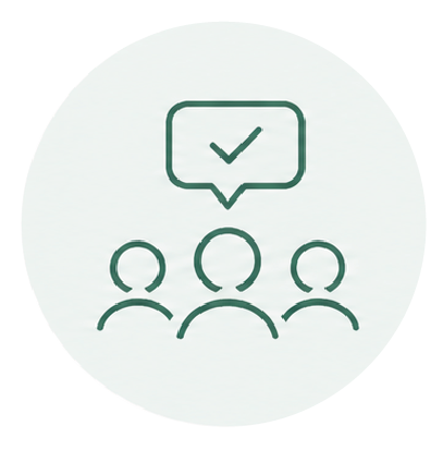 Ich komme aus Verwaltung oder Empfang